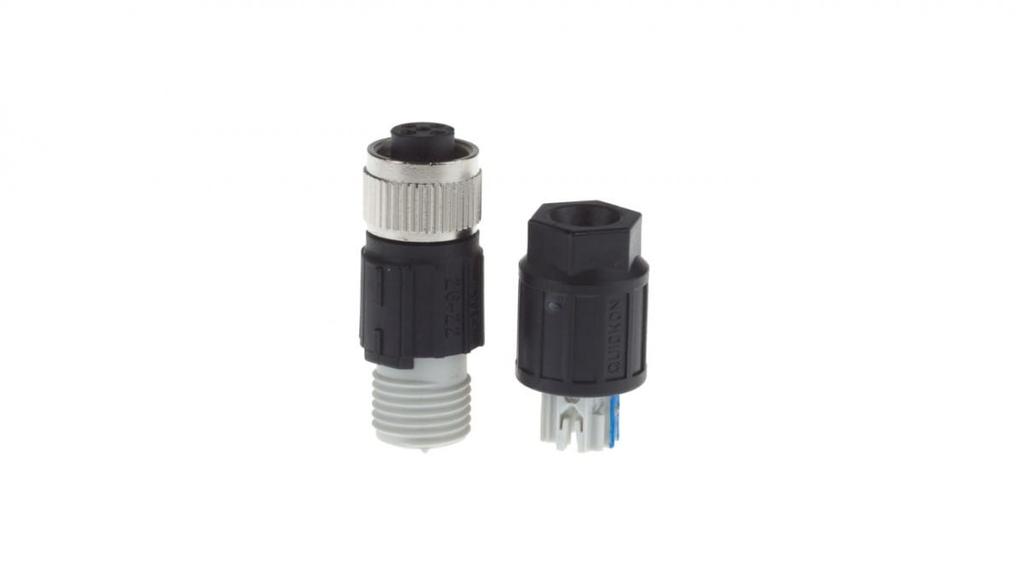 Straight Socket 4P M12 Type A 3.5-6Mm Sacc M12Fs-4Qo-0.34- 1641688