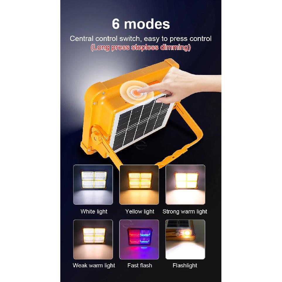 66000000LM Outdoor Solar Lamp Super Bright LED Solar Light External Solarlight Solar Hanging Lantern 20000mAh Rechargeable Light