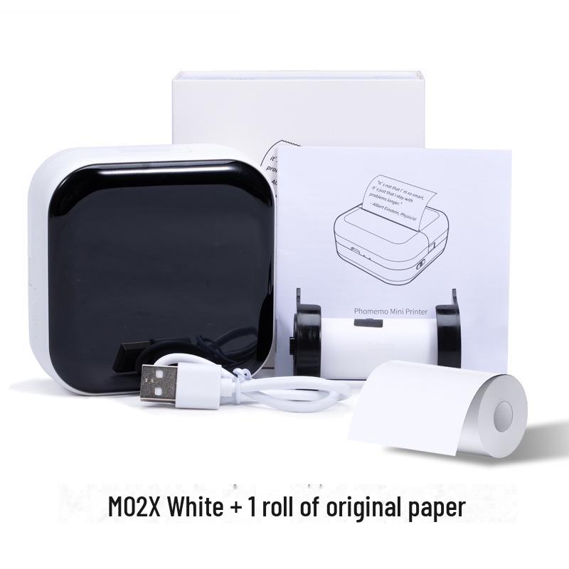 

Портативный фотопринтер Phomemo M02X Bluetooth — компактная, беспроводная и мобильная термопечать