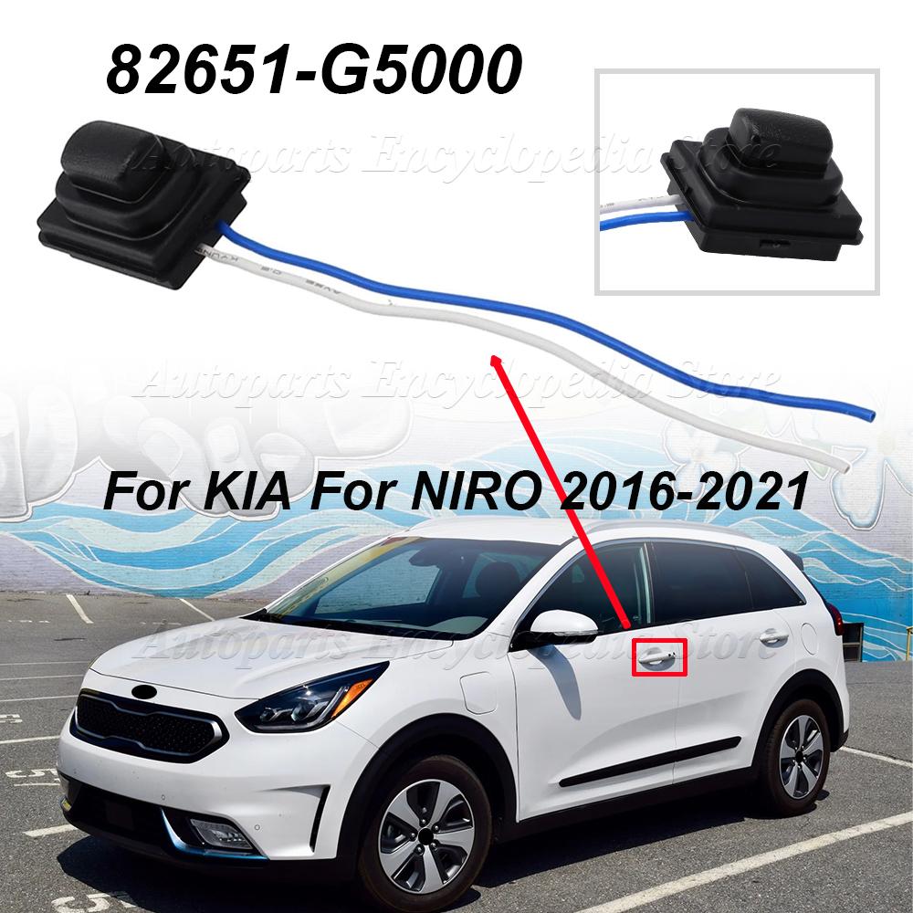 82651-G5000 Zewnętrzne Klamki Drzwiowe Do KIA Do NIRO 2016 - 2021 Samochodu Przednia Lewa Zewnętrzna Klamka Drzwi Z Małym Przyciskiem