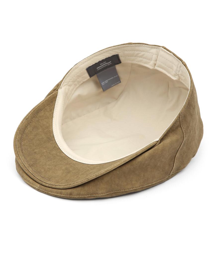 Eondeokeonteulolseutyudio Gold Label Cotton Washed Vintage Classic Hunting Cap Drive Hunting / Dust Washed / Desert