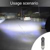 360 Degree Adjustable Waterproof Motorcycle LED Headlight Bright Lighting For Electric Bike Tricycles Quick Installation