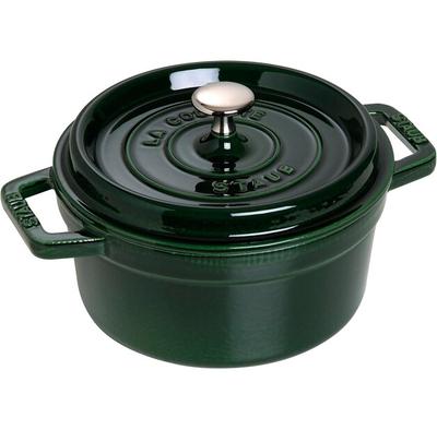 Cocotte Zwilling Staub Round 22cm Basil Green 2.6l (1102285)