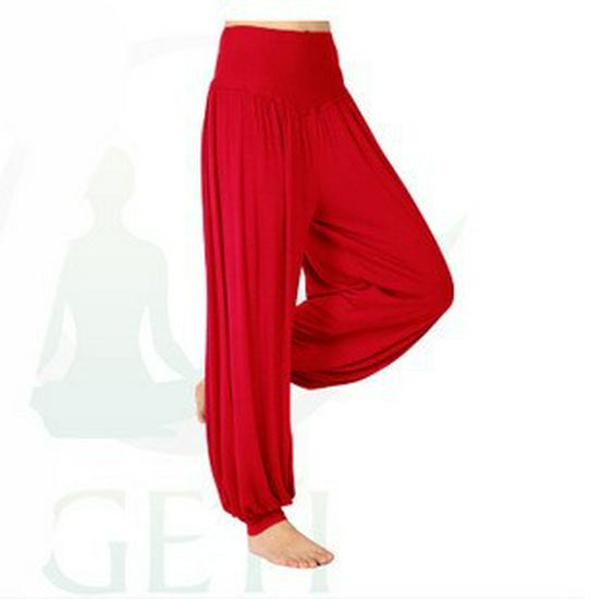 Modal Harem Yoga Pants: Unisex Tai Chi Dance & Fitness Sportswear, Plus Size Available