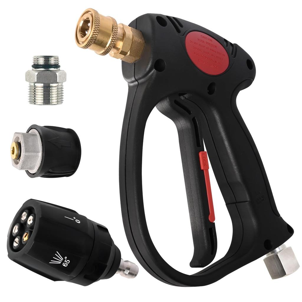 Compact Short Gun with Swivel: Kärcher Short Gun, Anti-Twist, High Pressure Washing Short Gun,