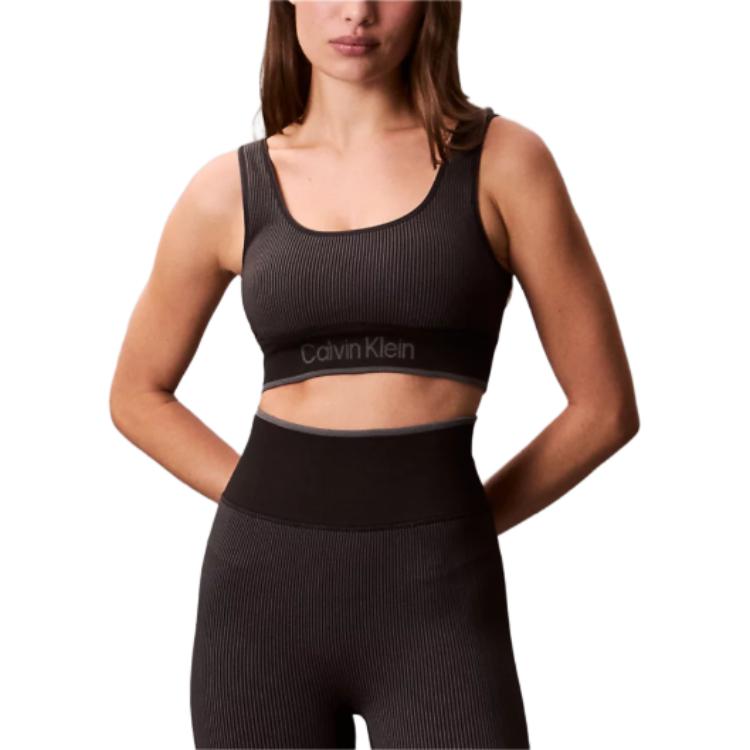 

Calvin Klein Серия Спортивная Буквенный Жаккард Цветной Блок Полосатое Удобное Спортивное Нижнее Белье Женское Нижнее Белье 00GWS4K220-UB1 M