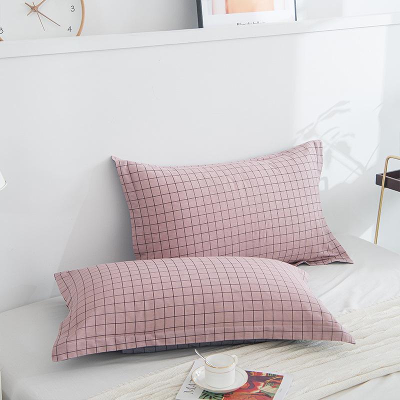 2PCS 48cm×74cm Pillowcase Pair Pillowcase Flower Printed Pillowcase Student Pillowcase Pair