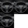 38cm protiskluzový potah volantu z kůže Nappa pro Chevrolet Spark Captiva Cruze Malibu Equinox Trax Camaro Blazer