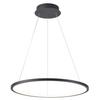 Lampa wisząca LED 48W VINOLA PND-56135B-080RPC-BK-3KS4K-TRDIMM Italux