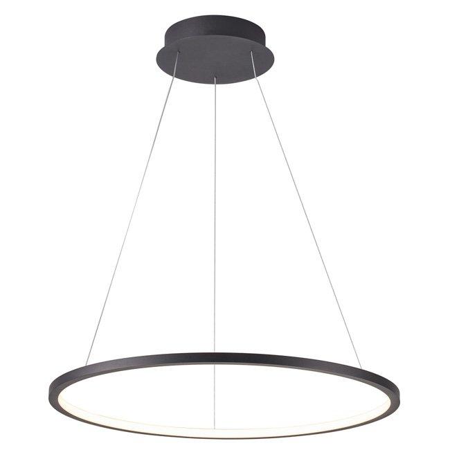 Lampa wisząca LED 48W VINOLA PND-56135B-080RPC-BK-3KS4K-TRDIMM Italux