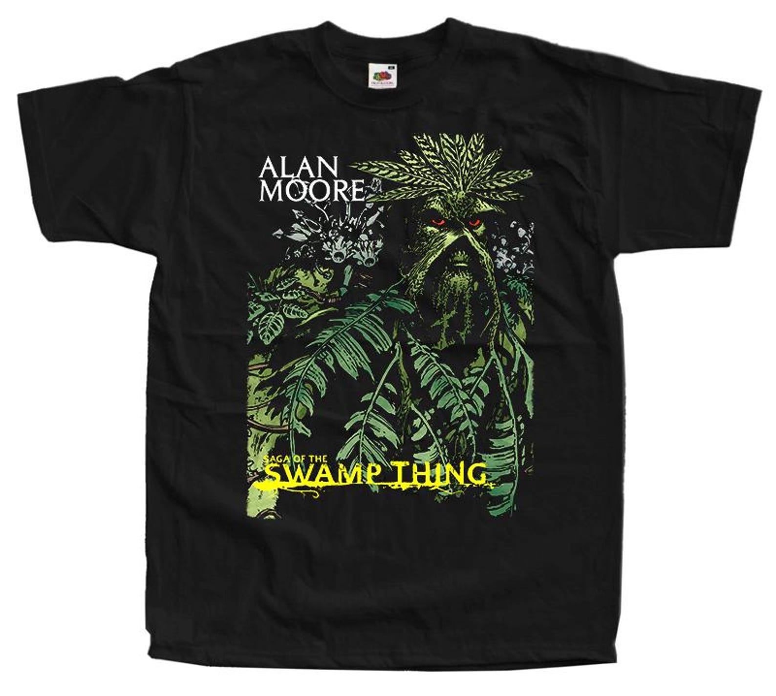 The Swamp Thing V10 Horror movie poster T-Shirt Black vintage scary all sizes S-5XL L