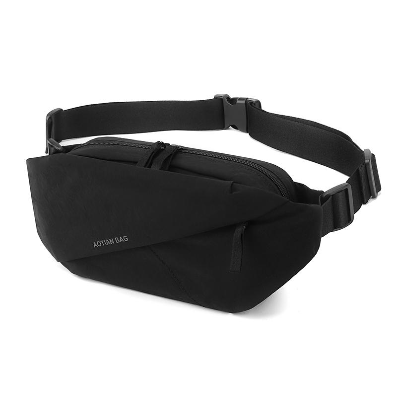 Large Capacity Outdoor Sling Bag – Waterproof Chest Waist Pack for Running Gym Hiking & Cycling Phone