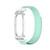 2 IN 1 Metal Protective Frame Case + Nylon Woven Watch Strap Adjustable Sport Replacement Wrist Bracelet Accessories For Google Fitbit Air