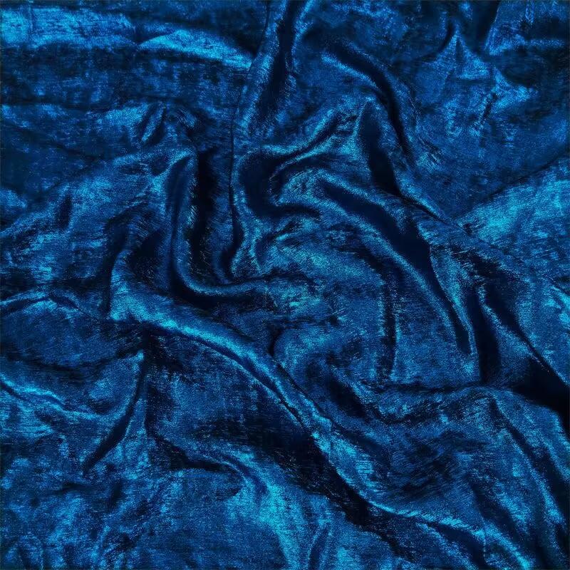 Künstlicher mehrfarbiger Stretch-Samtstoff Diamantglanzstoff Weiche Polstertextilien DIY Velours für Sofa Vorhang Hintergrund