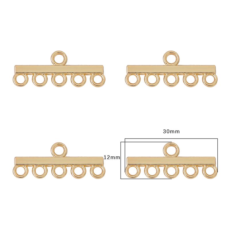 Copper Alloy Charm Pendants for Earrings Necklace DIY Jewelry Making Accessories