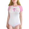 LittleForBig Adult Romper Raglan Sleeves Size [Baby Rabbit] (Pink, S)