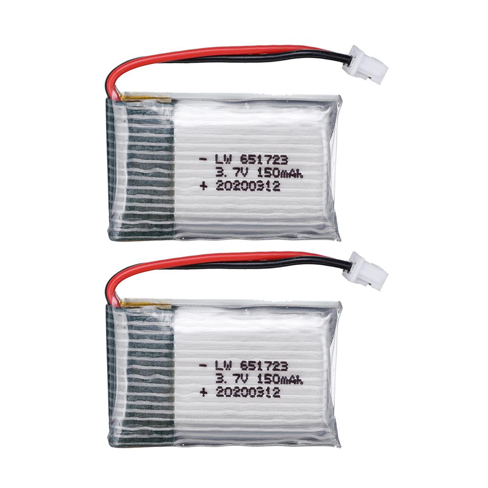 3.7V 150mah 651723 for H20 S8 M67 U839 RC Quadcopter helicopter spare parts 3.7V LiPo battery for H20 RC toys Drones batteries