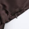 2026 Summer Satin Dress Women Blouse Dress Long Sleeve Casual Lace Up Party Mini Dress For Party Ladies Sexy Short Vestidos