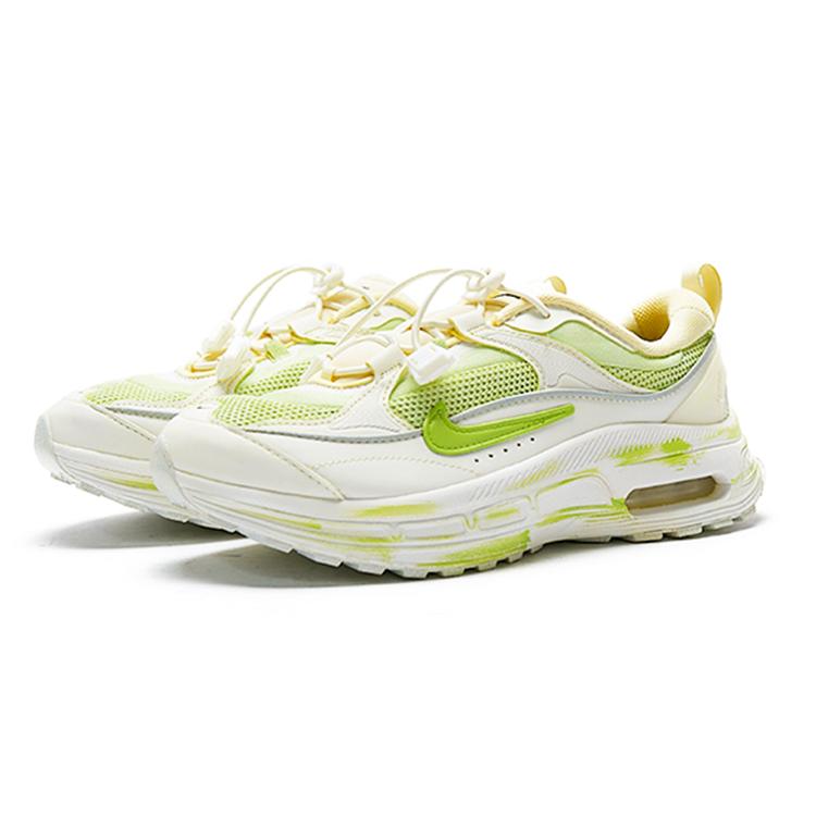 Nike Air Max Bliss Cushioning Height Increasing Low Top Running Shoes Women's Sprout Green Color DH5128-101(Team15-)