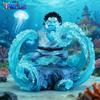 14.5cm/5.71in Anime One Piece Figure Jinbe Action Figures Pvc Statue Desktop Ornamen Collection Model Toys Gifts Poseable Articulated Scale Detailed