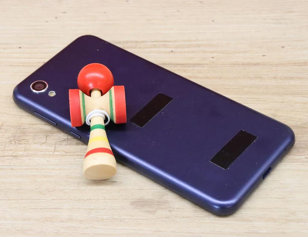 Miniature Japanese Traditional Wooden Kendama Toy (6.5cm H x 3cm W x 2cm D) Set of 10 for Commercial Use