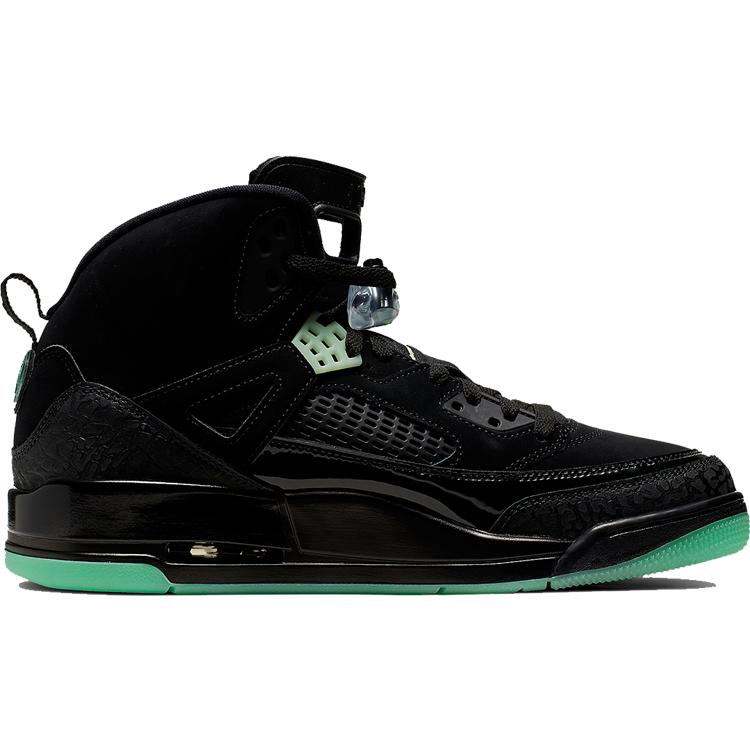 Jordan Spizike Black Green Glow 315371-032