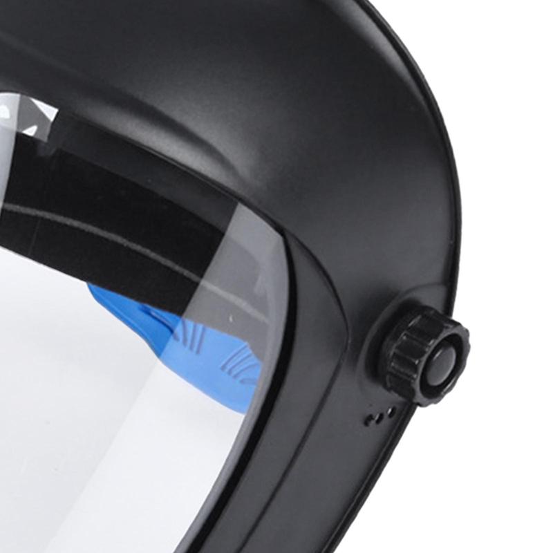 Full Face Shield Anti Fog Face Cover Reusable Protective Transparent Visor for Restaurant Lightweight Durable Multipurpose