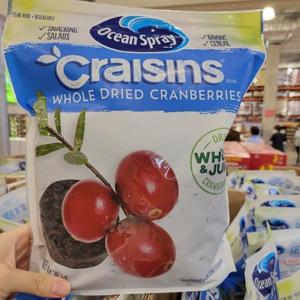 Ocean Spray Craisins Dried Cranberries Bulk Bag 1.36kg One thing
