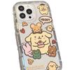 ins super cute pudding dog suitable for 15 Apple 14 mobile phone case 13 girlfriend iPhone12 cute 11 transparent 7plus