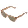 Garrett Leight Webster Sun Green Cat Eye Unisex Sunglasses 2138 Chant Grn 49