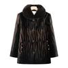 Women's One-Piece Grandma Style Mink Velvet Jacket – Versatile, Stylish, Autumn/Winter Top