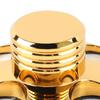 Gold Record Weight Stabilizer for Vinyl Turntables, Metal Record Disc Replacement, Gramophone