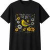 Botanical Yellowhammer Mens Womens T-Shirt Bird Unisex Novelty Gift Tee Funny