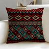 Floral pattern Cushion Cover Soft  EasyWash Pillow Case  Versatile for Couch Bed Travel and Office