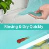 4PCS Reusable Refrigerator Liner Washable Fridge Mat Drawer Placemat Cabinet Shelf Cover Waterproof Pad