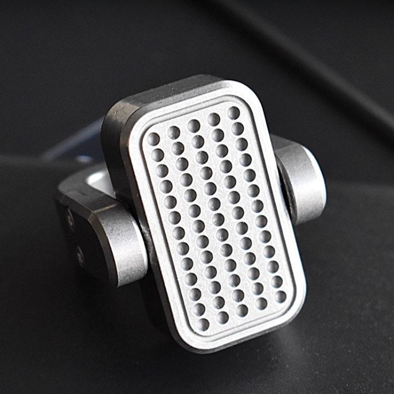 

Titanium Alloy Mechanical Paragraph Slider Shake Magnetic Push Card Fidget Roller Edc Relieve Stress Relief Office Desk Toys
