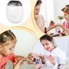 Electric Nail Files 3-Speed Rechargeable Fingernail Polisher with Light Automatic Electric Nail Clipper for Adult Kids Children