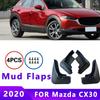 Mud Flaps Fit for Mazda CX30  Mudguards Tire Fenders Splash Proof Accessories Wheel Guards 4ps