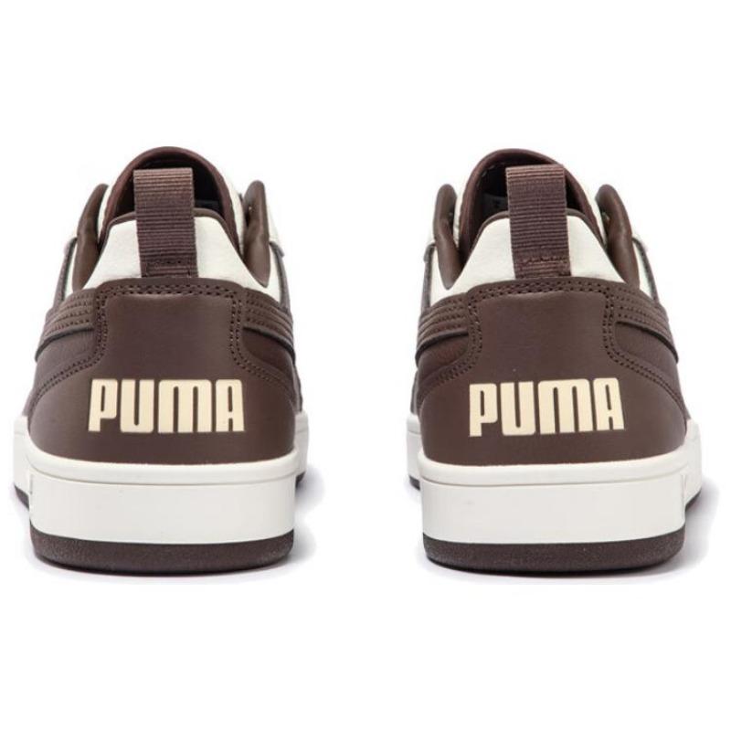 Puma Dribble Unisex Comfort Versatile Wear-resistant Low-Top Skate Shoes Tan 400326-06