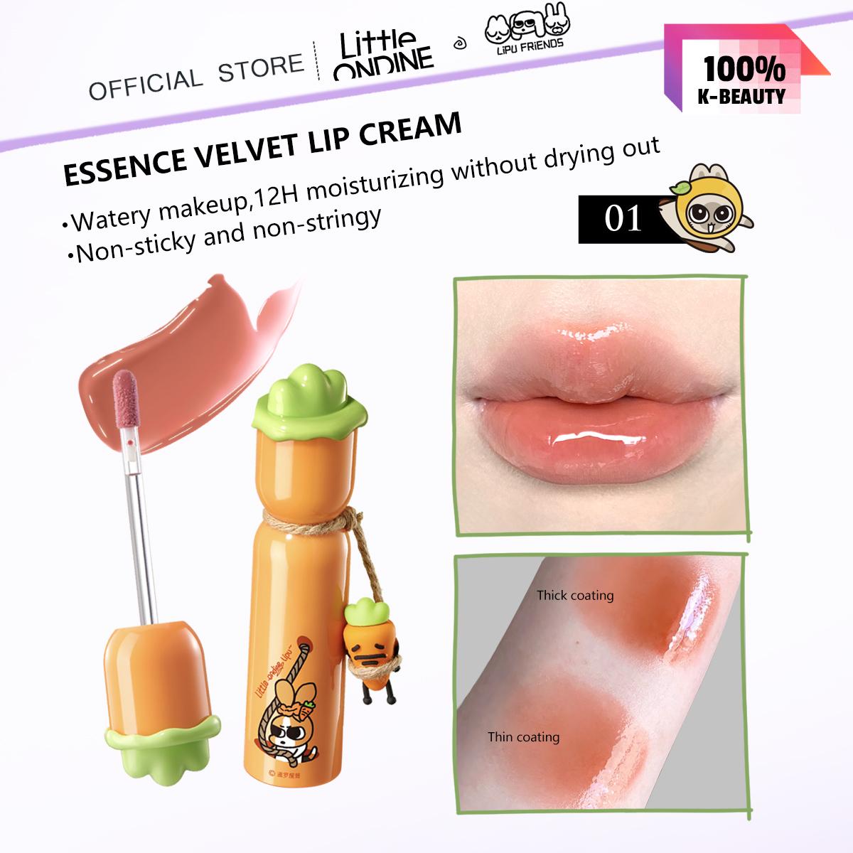 

Маленький ONDINE ESSENCE VELVET LIP CREAM 2,4 г/0,08 унции (6 вариантов цвета)