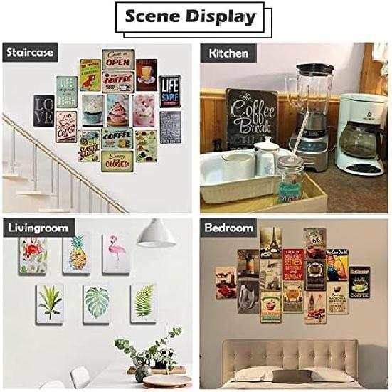 Funny Metal Tin Sign Quilting Knowledge Retro Tin Sign Vase Flowers Poster Plaque Entryway Decor Gallery Wall Sign 12 X 8 IN