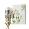 Pure Titanium Insulated Cup Women Portable Double Drink Coffee Mug With Straw High Aesthetic Light Luxury 520ml Keep Cold