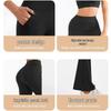 Pantalon de yoga amincissant taille haute micro-évasé pour femme – Style européen et américain élastique