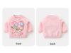 Toddler Girl Cotton Two-Piece: Fashionable Long Sleeve Sweatshirt Set for Spring & Autumn 2025