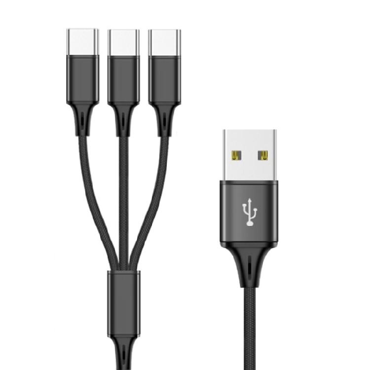 Multi Charging Cable Multi USB Cable USB Charging Cable Nylon Braided Universal