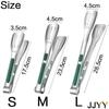Stainless Steel Non-Slip Food Tongs Meat Salad Serving BBQ Grill Kitchen Cooking Tools Accessories