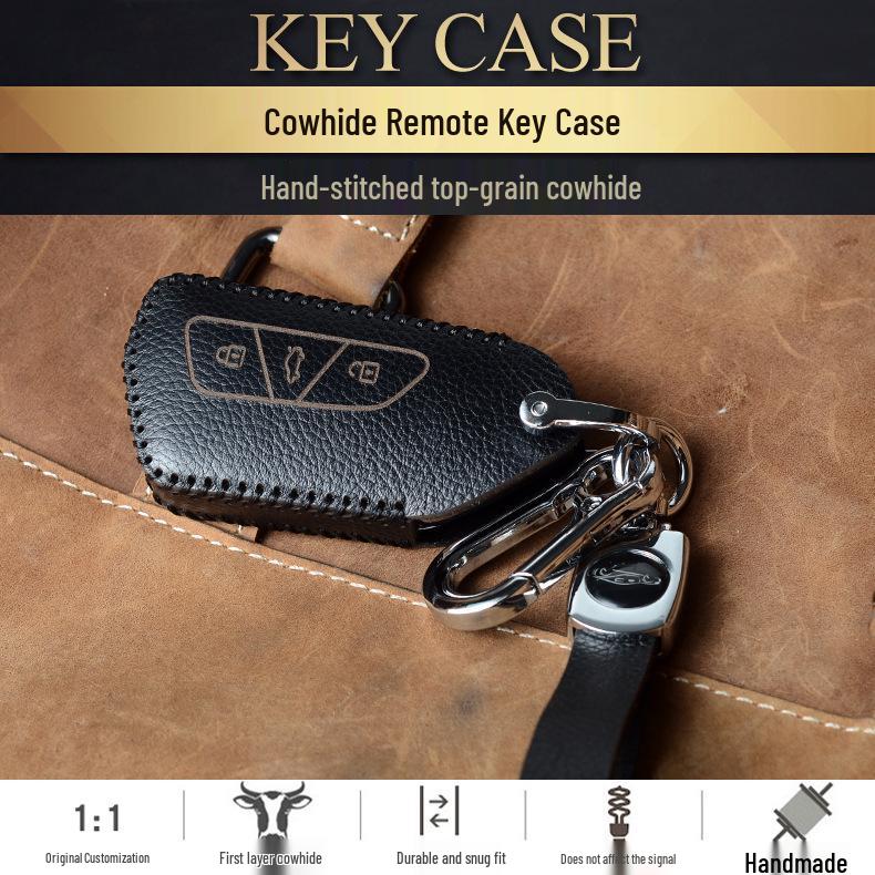 VW Teramont, Lamando, ID4, ID3, ID6, Golf, Talagon Leather Key Case