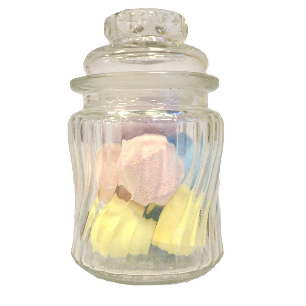 Candy Jar, Swirl Ribs