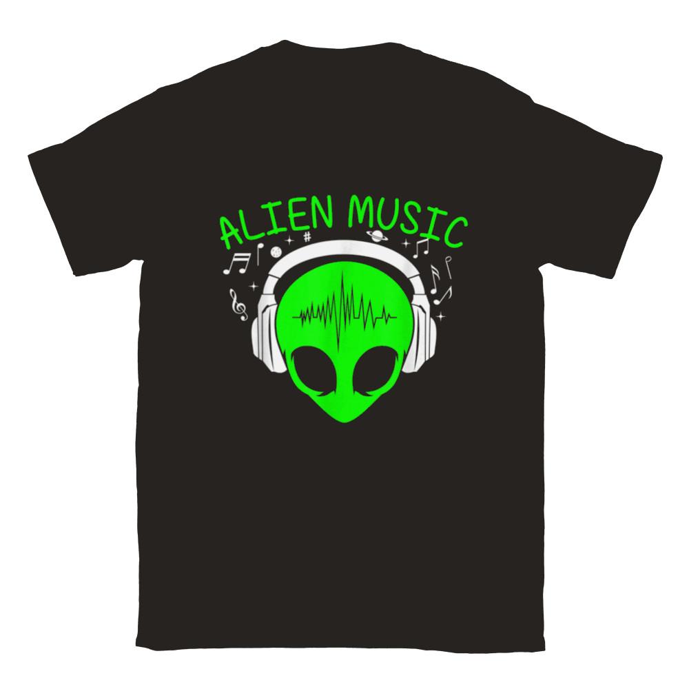 Alien Music T-shirt Unisex T-Shirt S