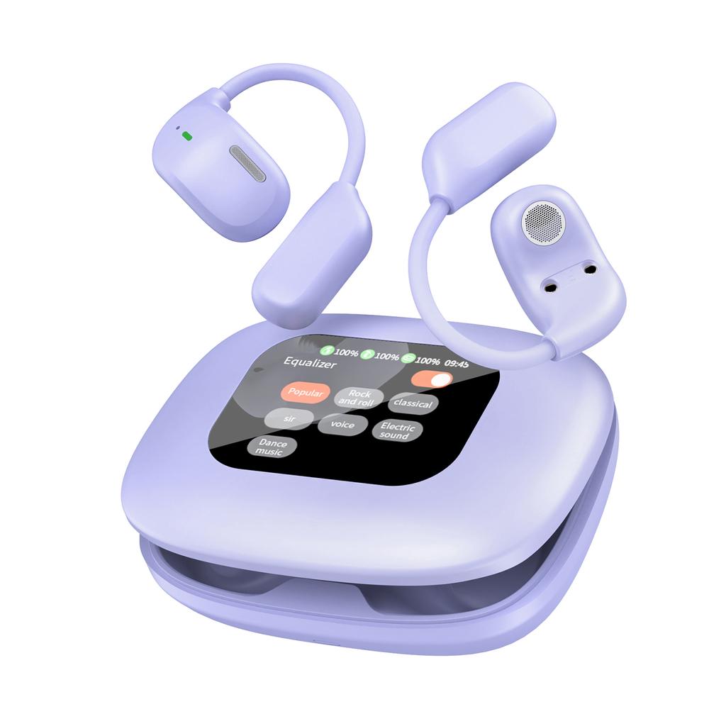 Painless r-Hook rbuds, AI Translation rphones with 130+ Languages Rl-Time Translation,  5.4 Wireless Hdphones with Touchscreen Charging Case, Low Lat
